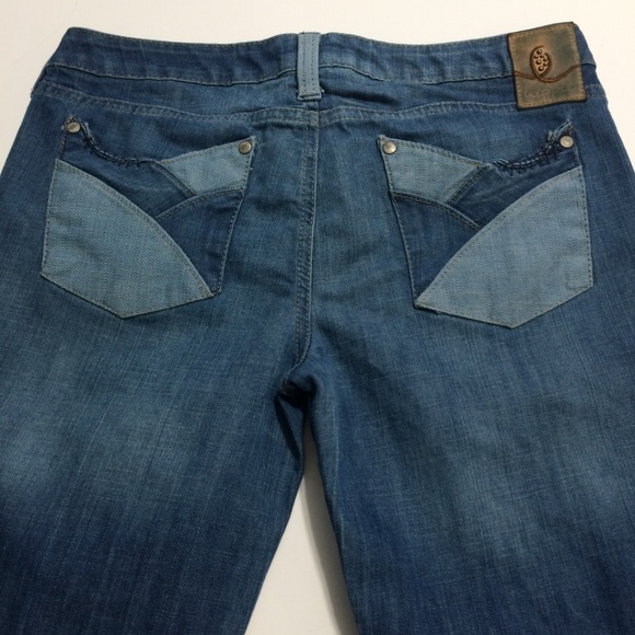 Hippie Jeans Ladies Size 30 Boot Cut Medium Wash - Picture 5 of 8